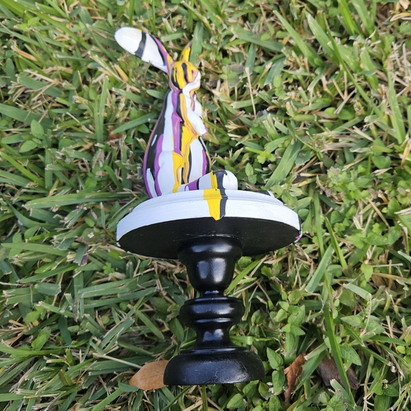 Colorful Abstract Rabbit Figurine - Picture 8 of 10